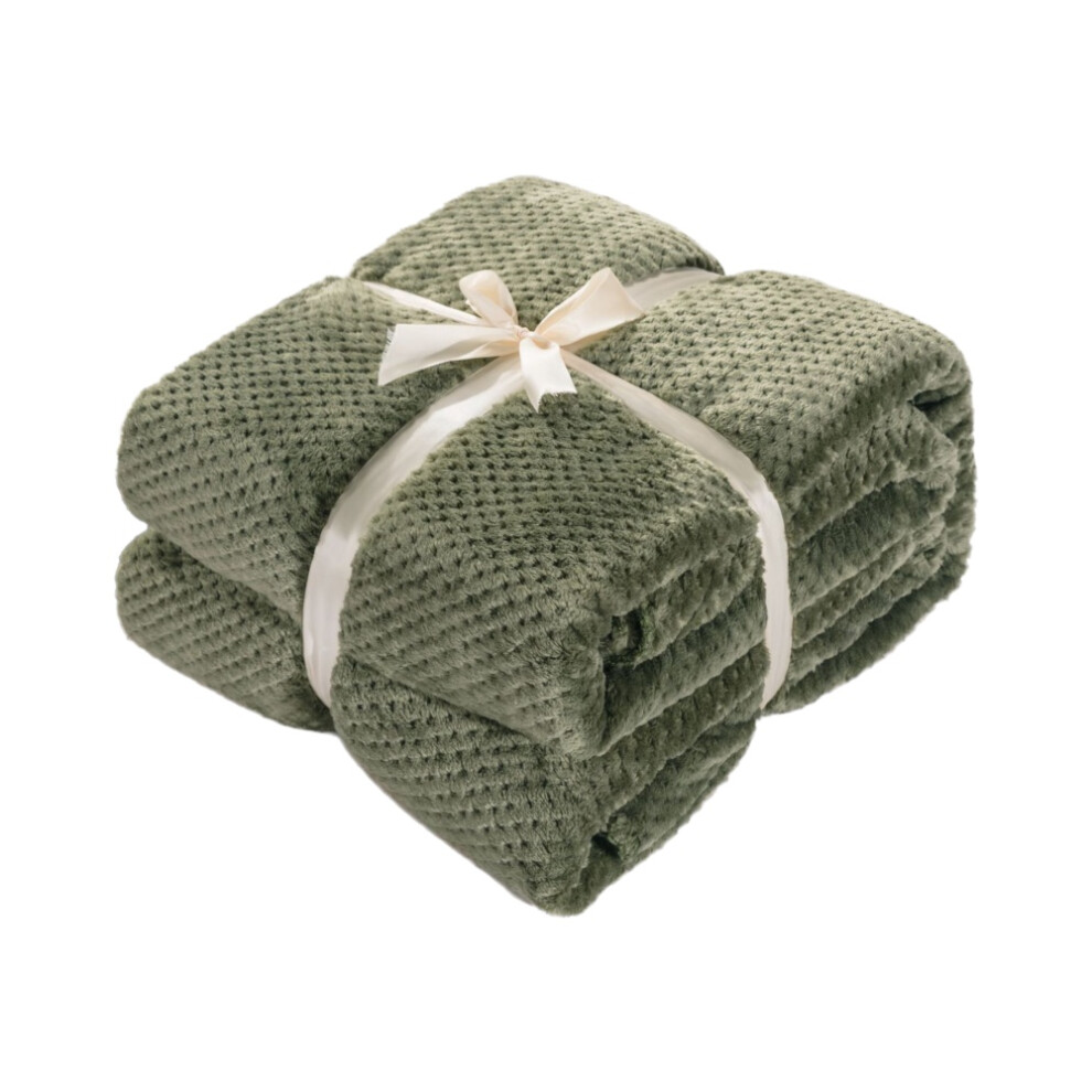 Blanket Blanket Hu Velvet Blanket Winter Solid Color Flannel Pineapple Blanket Sofa Blanket Car Lunch Break Blanket-image-OPC-PMHFPQQ-NEW