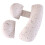 Maternity U Shaped Maternity Side Sleeper Pillow - Pearl Gray Dual Use Pillow 2