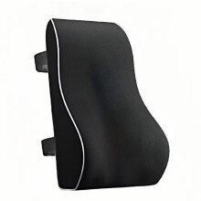 Memory Foam Lumbar Cushion for Car Seat – Back Support for Pain Relief