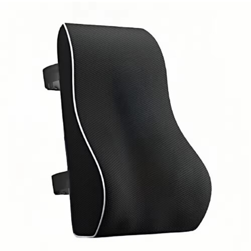 Memory Foam Lumbar Cushion for Car Seat – Back Support for Pain Relief
