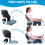 Memory Foam Lumbar Cushion for Car Seat – Back Support for Pain Relief 6