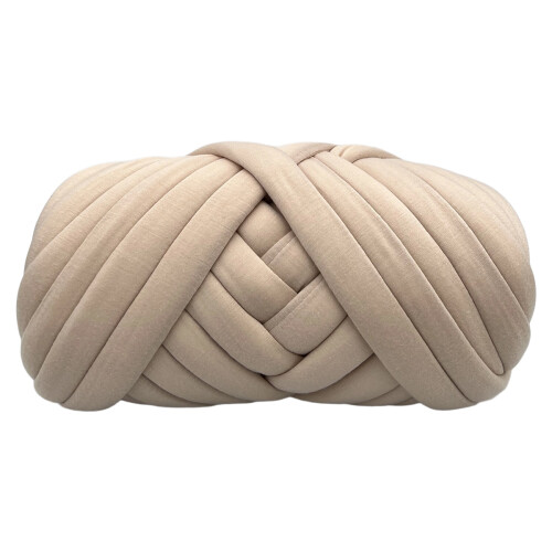 Handmade Knitting Blanket Thread Core Infused Yarn Strips Chunky Wool DIY Blanket Material 1