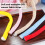 Handmade Knitting Blanket Thread Core Infused Yarn Strips Chunky Wool DIY Blanket Material 4