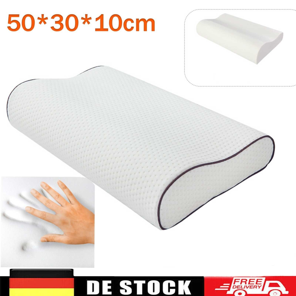 Pillow Neck Support Pillow Orthopedic Neck Pillow Gel Foam Pillow 50X30cm-image-OPC-PMHFS2F-NEW