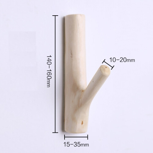 Tree Branch Wall Hook, Farmhouse Decorative Wooden 2