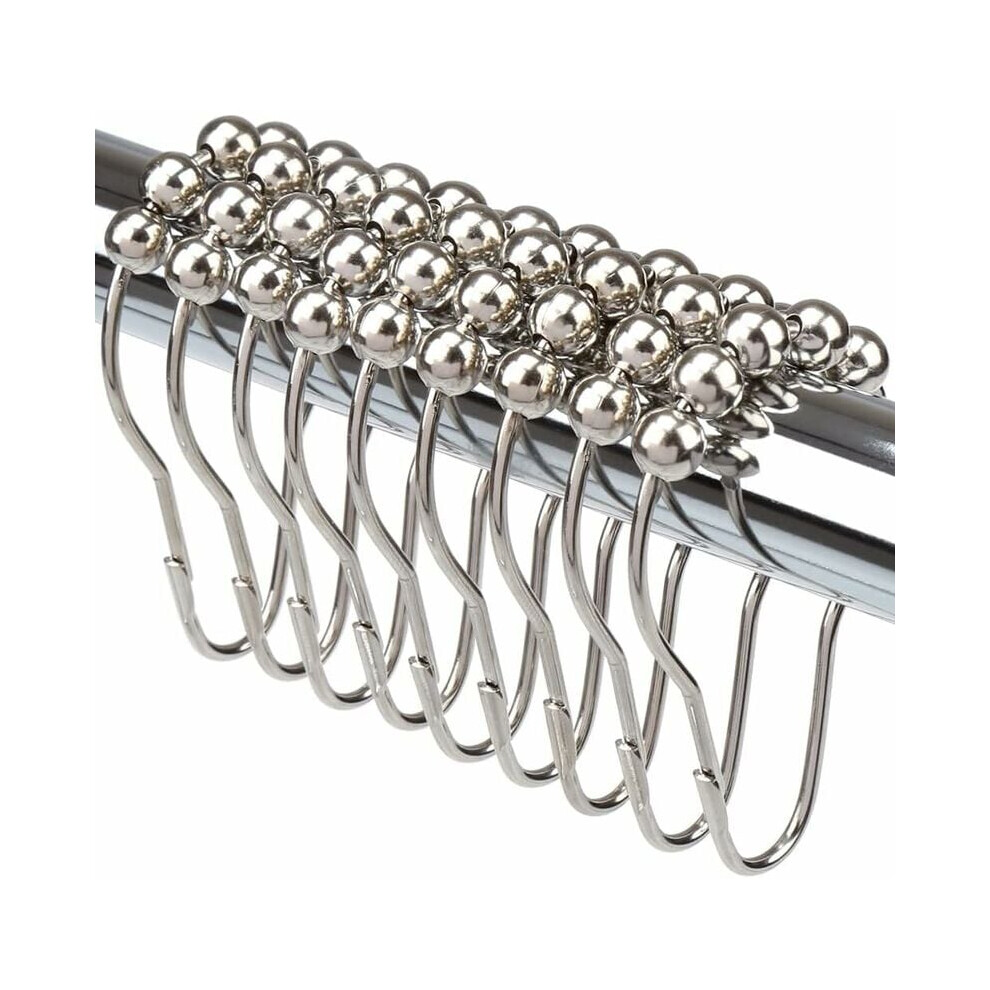 Shower Curtain Hooks, Decorative Shower Curtain Hooks For Bathroom Shower Rods 9183899044834