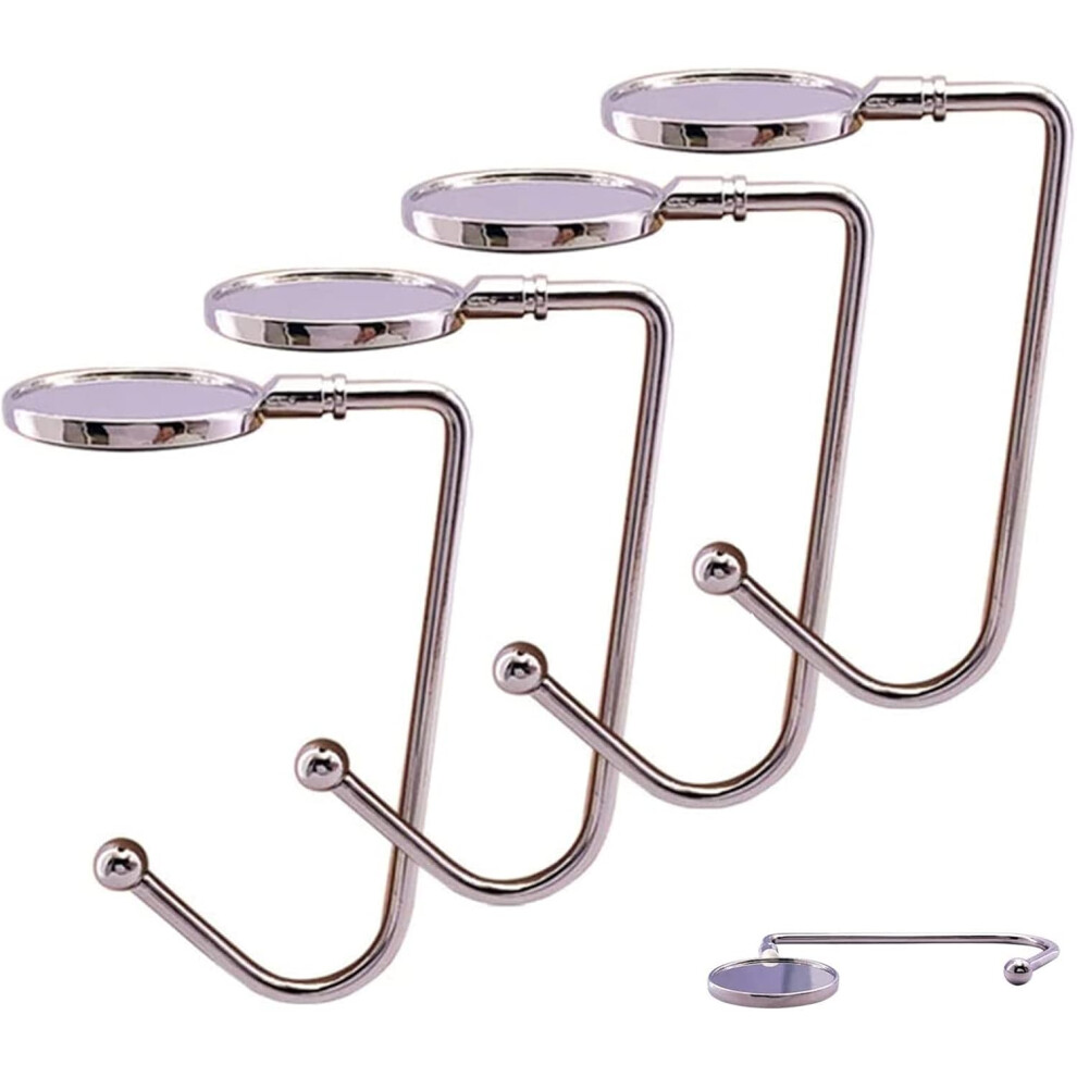4 Pieces Purse Hooks, Handbag Hooks, Sock Hooks, For Fireplace Table, Schoolbag, Women, Girls, Hanging Bag And Decoration 9183899045244