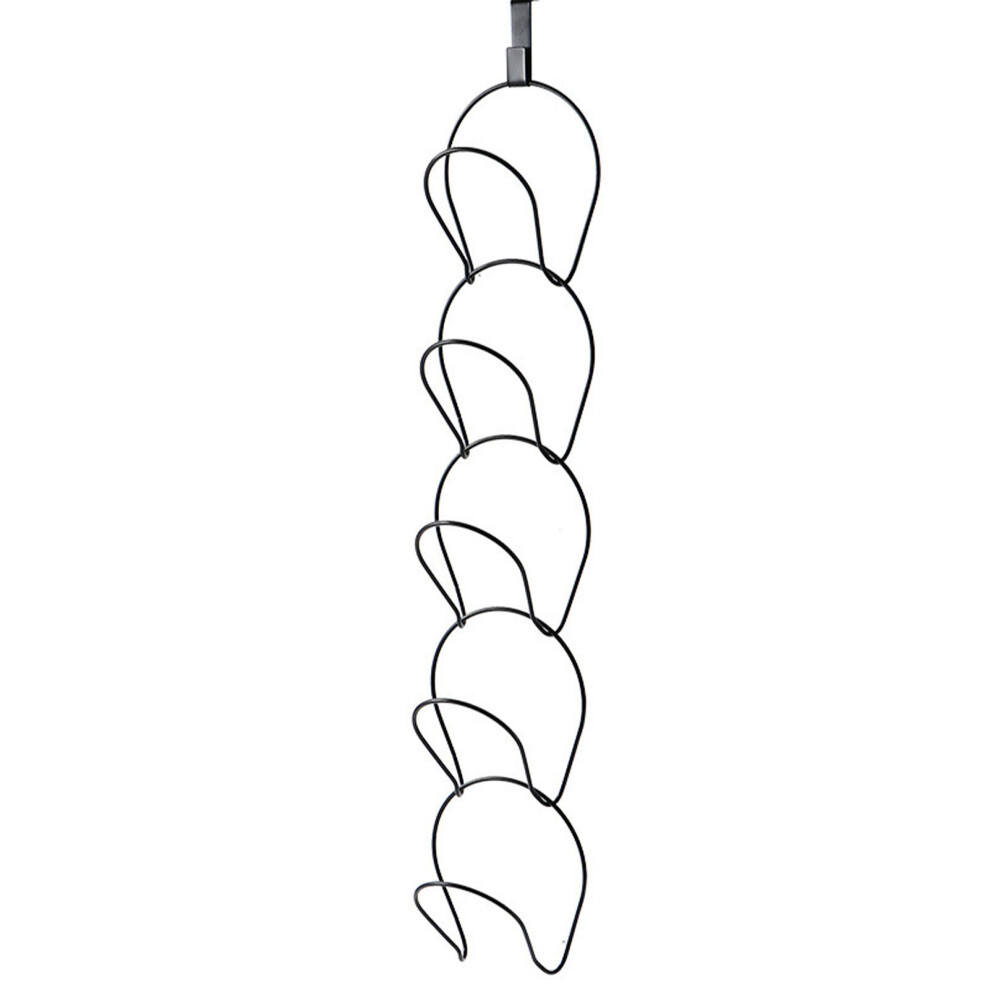 5Pcs Hat Rack Iron Punching Free Multi Layer Multifunctional Space Saving Hat Hanger Holder Black-image-OPC-PMHFSG2-NEW