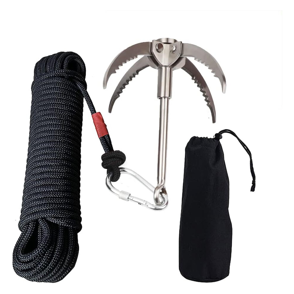 Outdoor Survival Climbing Climbing Rope Hook Climbing Rope Hook Climbing Tool Supplies Climbing Claw Hook 9183899046593