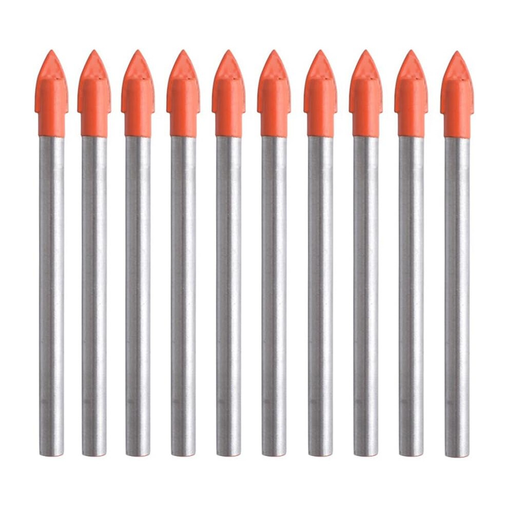 10 Steel Drill Bit For Ceramic Glass Tile Marble And Mirror 6Mm Tungsten Carbide Tip For Hard And Fragile Materials 9183899047682