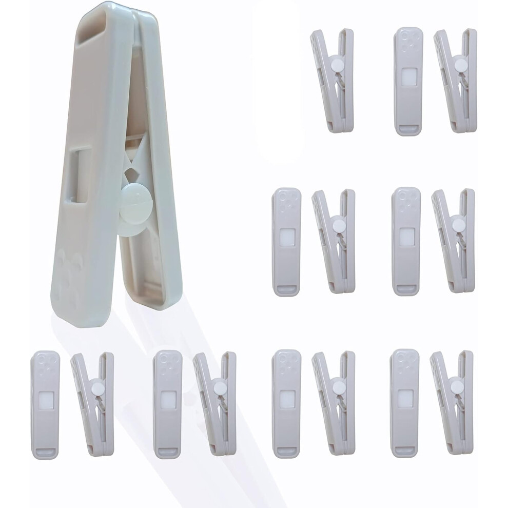 16Pack Plastic Clothespins Laundry Clothes Pins, Hanger Clip, Windproof 9183899053669