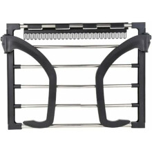 Radiator Clothes Dryer - Portable - Circular Tube - Small Size - Black - 32 x 40 cm - LKBD