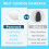 4 Pack Replacement for OXO Soap Dispensing Dish Brush Heads 5