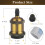 Vintage E27 lamp socket, Edison retro pendant lamp, Solid ceramic adapter, 4 Pieces brass vintage socket 3