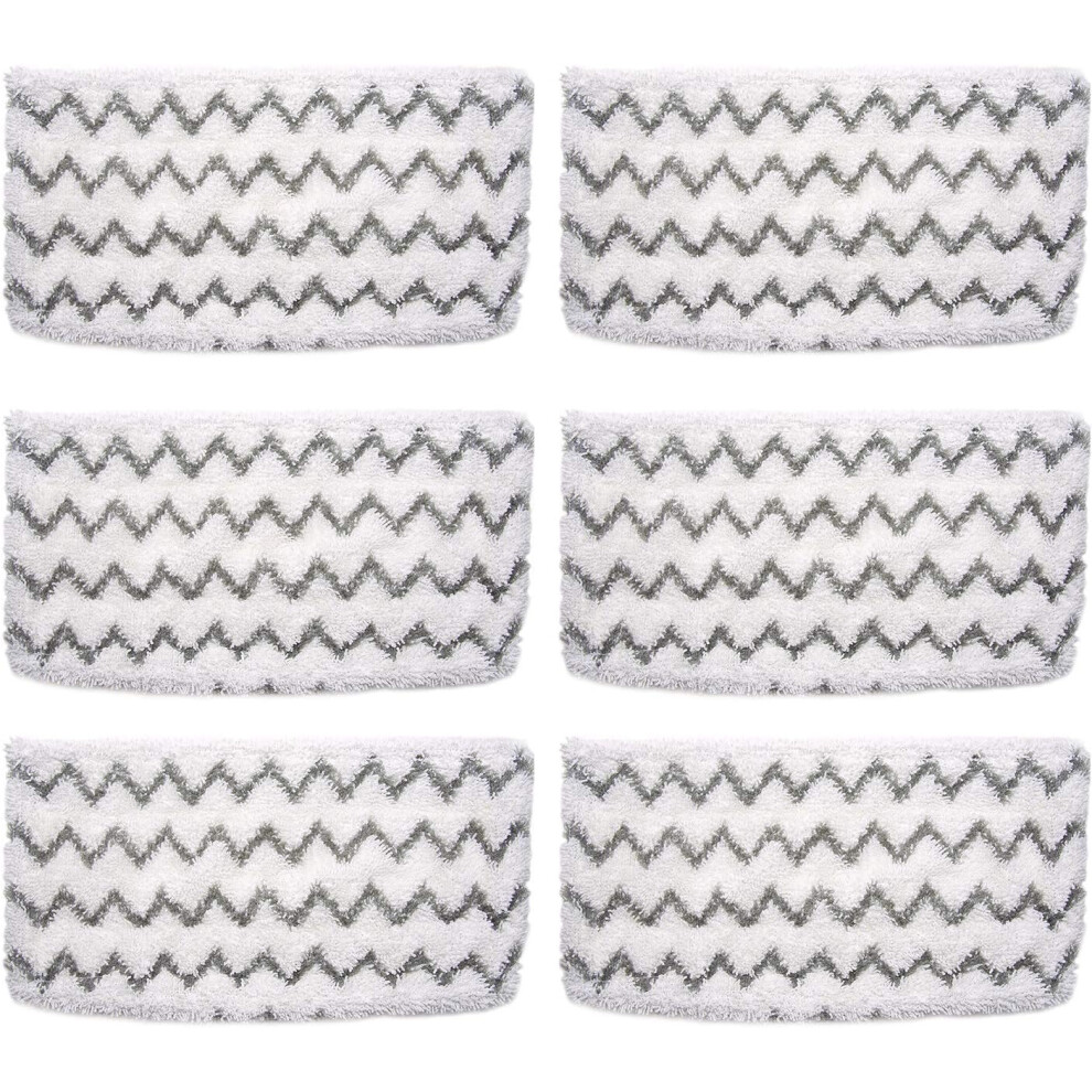 6 Pack Replacement Pads for Shark Steam Mop S1000 S1000A S1000C S1000WM S10001C