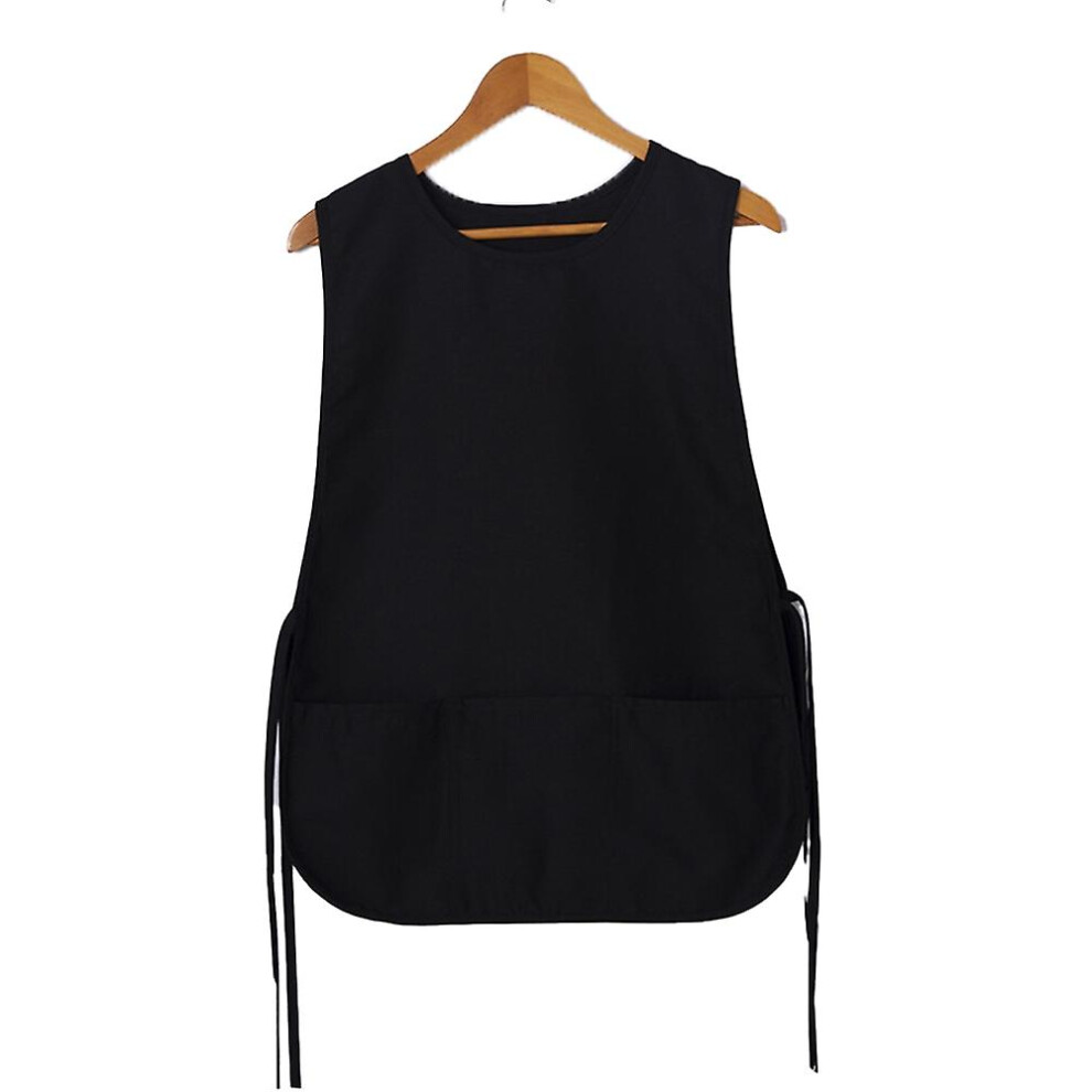 Universal Unisex Cobbler Apron, Smocks With Pocket-Black 9183899063651