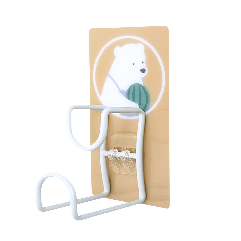 Cute Hooks Wall Mounted 360 Rotating Hook Orderly Storage Strong Stickiness Towel Rack For Bathroom Kitchen 9183899065167