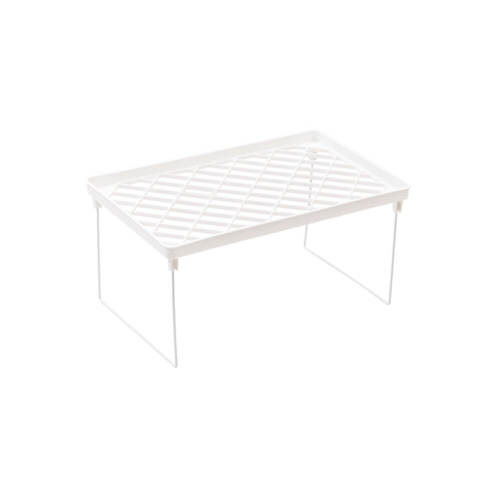 Dormitory Storage Shelf Strong Pp Metal Foldable Design Simple Style Desktop Display Shelf For Home Dormitory Office 9183899065297