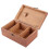 Multifunction Vintage Wooden Sewing Box Needle Thread Storage Case DIY Sewing Knitting Tool 2