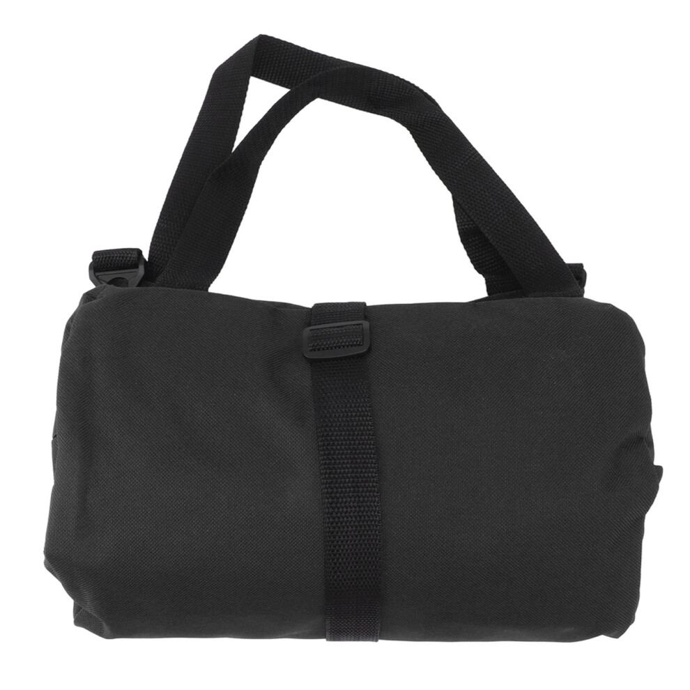 Roll Up Tool Bag 5 Zipper Pockets Portable Oxford Cloth Electricians Tool Bag For Carpenter Plumber 9183899081174
