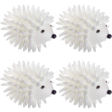 4 PCS Dryer Balls, Reusable Hedgehog Laundry Dryer Balls for Dryer Machine Anti Static Soft Laundry Washing Balls
