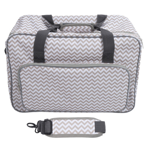 Sewing Machine Case Large Capacity Universal Portable Sewing Machine Carrying Bag with Removable Shoulder Strap 1