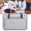 Sewing Machine Case Large Capacity Universal Portable Sewing Machine Carrying Bag with Removable Shoulder Strap 3