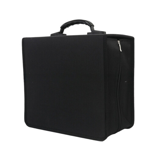 CD Case for 400 CDs / DVDs / Blu-rays, Storage Organizer, Black 1