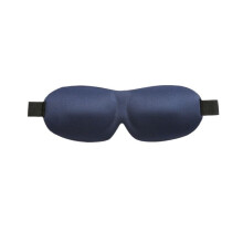 Eye Sleeping Masks Unisex Blackout Blindfold No Nose Design Navy Blue Breathable Lightweight Travel Eye Mask