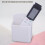 2 Pcs Remote Control Holder Wall Mount, Self-Adhesive Universal Remote Holders Media Controller (White) 3