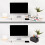 Remote Control Holders Organizer Box with 5 Compartment PU Leather Multi-functional Office Desk Storage Caddy Store Tv Remote 4