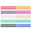 Pack of 100 key tags for labeling, key tags that can be labeled with ring, replaceable plastic labels 2
