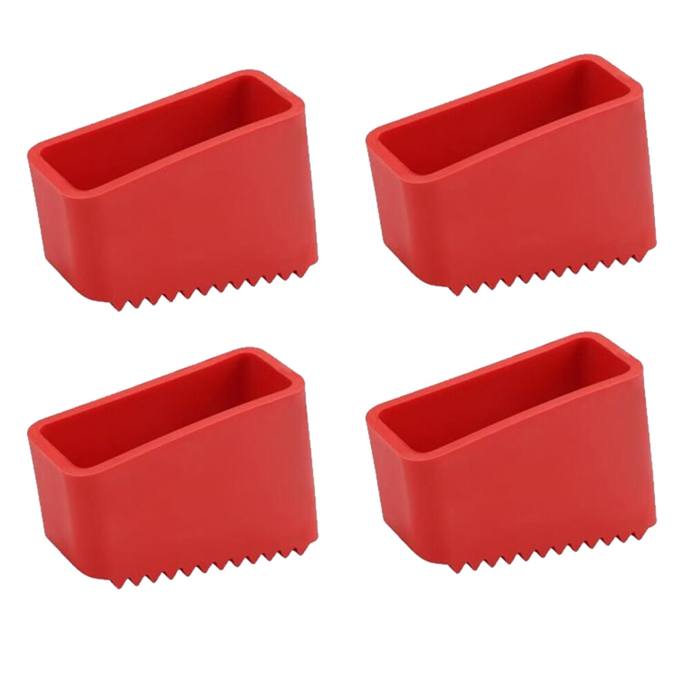 4 Pack Rubber Ladder Foot Caps, Step Ladder Tips 50X20mm, Ladder Feet Replacement, Universal Rubber Feet For Folding Ladders For Home Workers 9183899099483