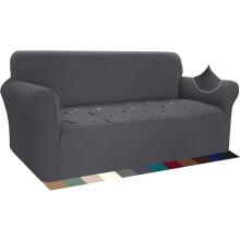 Combined sofa cover - waterproof dark gray - triple (190 - 230cm)