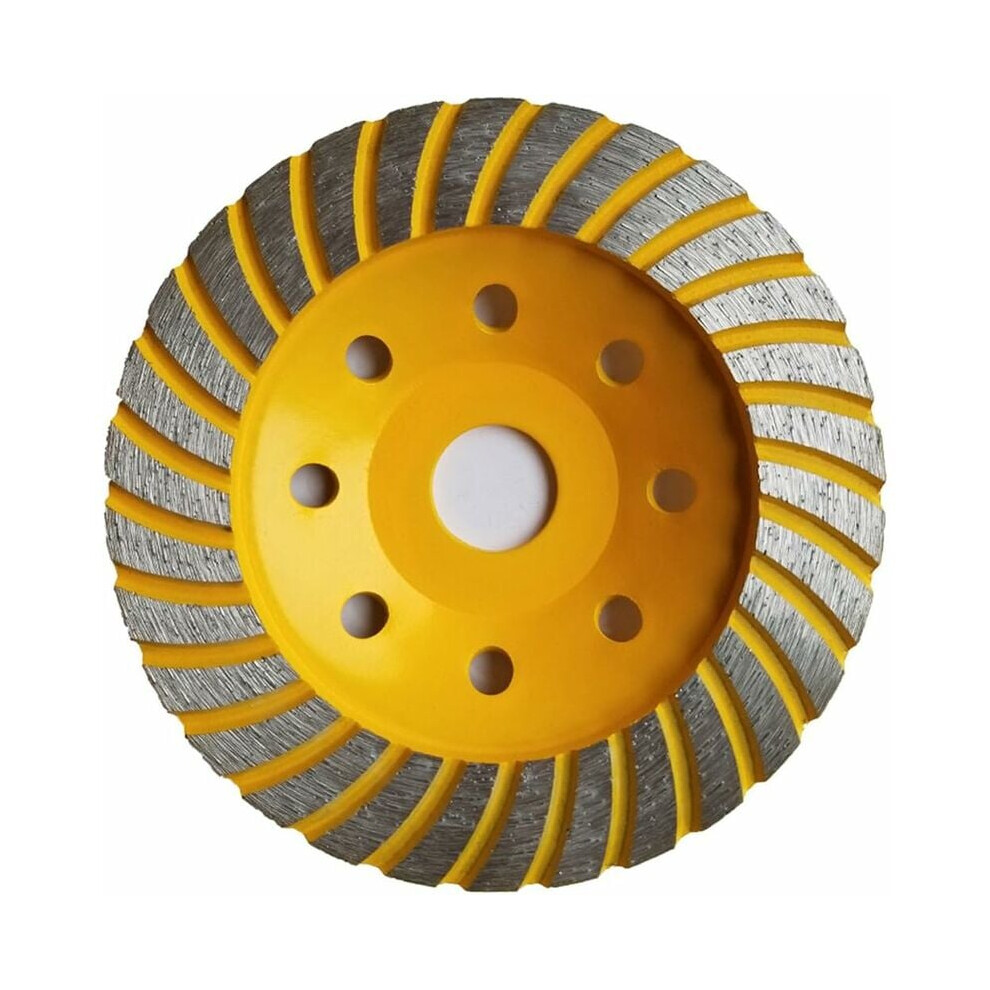 Diamond Grinding Disc For Sanding Concrete 125 X 22.2 Mm Grinder Plate For Concrete, Granite, Stone And Masonry Brick Surfacing Shaping 9183899101438