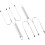 2pcs - Stainless Steel Grilled Chicken Fork - Grilled Turkey Fork 1