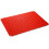 1pack Silicone Baking Mat Non-Stick Reusable Flexible Heat Resistant,Red 1