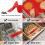 1pack Silicone Baking Mat Non-Stick Reusable Flexible Heat Resistant,Red 5