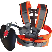 Double Shoulder Harness Lawnmower Strap Belt Universal Adjustable Nylon Shoulder Harness for Brush Cutter and Side Lawn Mower