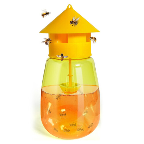 Fruit Fly Trap Killer Drosophila Trap Solid Insect Fly Trap Yellow for Home Farm