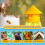 Fruit Fly Trap Killer Drosophila Trap Solid Insect Fly Trap Yellow for Home Farm 6