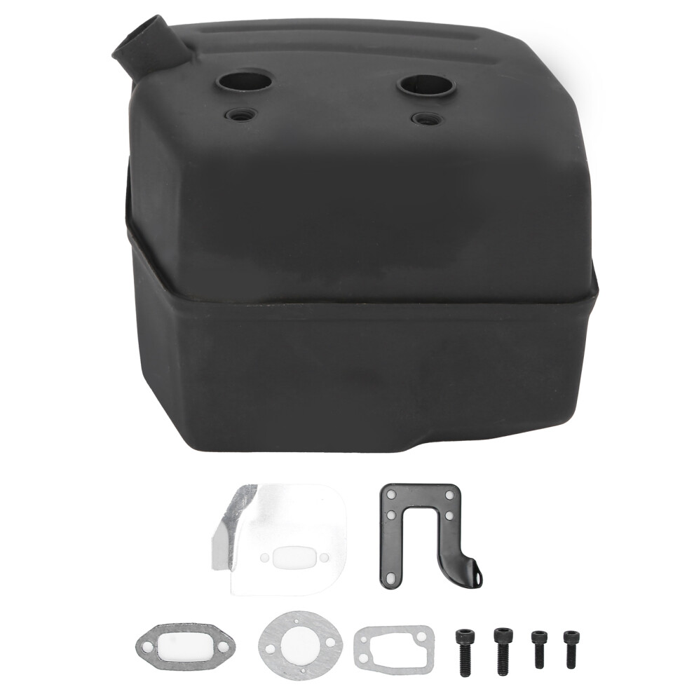 Exhaust Muffler Silencer Deflector Kit Accessory Fit For Husqvarna 61 268 272 272Xp 9183899114308