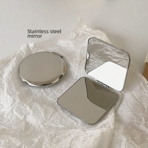 Ins style small mirror children's portable - square small size 2