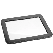 2 Count Vanity Lighted Mirror Cosmetic Wall Small for Locker Dressing Table Bedroom Rectangle Magnet Glass Travel Student