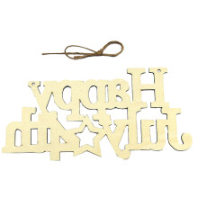 DIY English Letter Hanging Wall Decoration Ornament Home Bedroom Living Room Decor