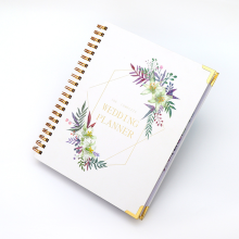 Agenda Organizare Nunta EINNENFFER, Planificatorul de nuntă, 132 Pagini, Pentru organizare, Cadouri, cupluri, planificare nunți, Crem
