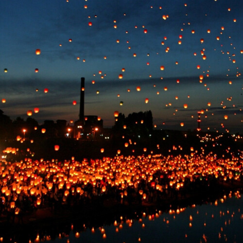 Chinese Lanterns  Lanterns Biodegradable Fire Resistant Paper Lantern Chinese Wish Lanterns 2