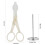 Piping Flower Scissors Nail Icing Cake Decorating DIY Cupcake Pastry Baking Tool 5