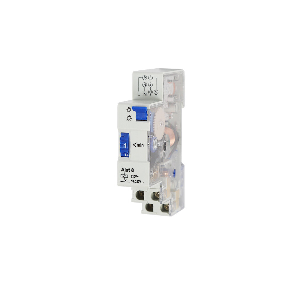 Elpa 8 24-Hour Time Switch 0080804 - Staircase Timer - Electromechanical - 4-Conductor 9183899146989
