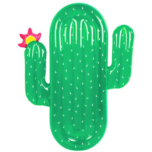 Pvc Cactus Floating Row Floating Pad Swimming Float Toy Inflatable Floating Row Large 1